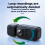 360Rotatable Rear Lens 4K Motorcycle Dash Cam IP68 Waterproof WiFi Loop Recorder 2