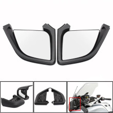 Motorcycle Rearview Mirror Lens Cover for R1200RT R1200 RT 2005-2012 Black Glass Side Mirror Shell R