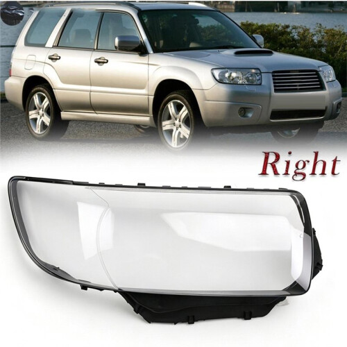 Car Front Headlight Len Cover Headlamp Mask for  Forester 2006 2007 2008 Right 2