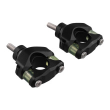4x Motorcycle Handle Lifter for 1290 Super Adventure 790 890 ADV Handlebar Riser Handle Height Adjustment Black