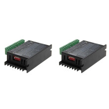 2X TB6600 Treiber-Upgrade 32 Unterteilung 42/57/86 Schrittmotortreiber 4,0 ein 42 VDC Tragbarer Treiber