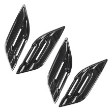 2X Carbon Fiber Car Air Outlet Side Vent Cover Trim Sticker for Raptor F150