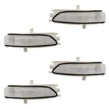 4x Car Rearview Mirror LED Turn Signal Lamp Warning Light for FIT JAZZ FIT SALOON CITY 2003-2008