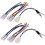 2X Car Stereo CD DVD Wiring Harness for  with Antenna Adapter Cable 1