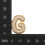 Bubble Letter Necklace 18K Gold Plated Initial Pendant 5