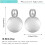 Gold Drop Earrings Round Hammered Disc Dangle 2