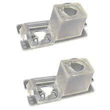 2X Rear View Camera Bracket License Plate Light Housing Mount for  Stavic Rodius Rexton Kyron Korando Actyon
