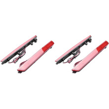 4x Rear Bumper Taillights for Cars Brake Lights Turn Signal Lights Night Fog Lights for 3 2004-2009