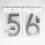 Floating House Number Acrylic Digital Set 4