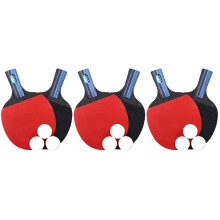 Table Tennis Racket Ergonomic Handle 3 Pack