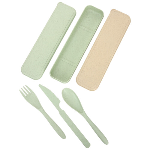 Travel Camping Tableware Set Portable Kitchen Cutlery 4 Sets
