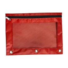 Oxford Pencil Case 3-Hole Zipper 2-Pack