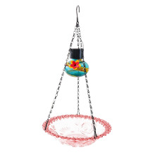 Outdoor Hanging Bird Feeder and Bath for Small Birds