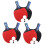 Table Tennis Racket Ergonomic Handle 3 Pack 4