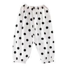 Beollynier Kids Polka Dot Breathable Long Pants for Ages 1-8