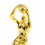 Basketball Trophy Plastic Gold Design 1 Piece 3