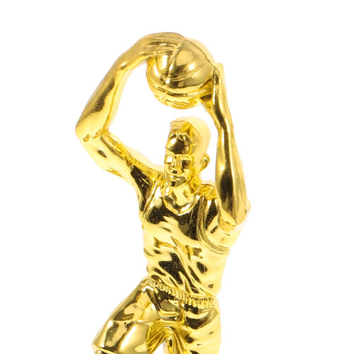 Basketball Trophy Plastic Gold Design 1 Piece 2