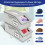 Stackable Baseball Cap Storage Box Gray 2-Pack 2