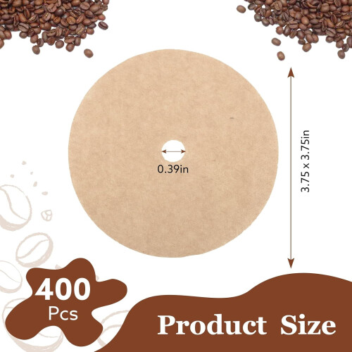 Percolator Coffee Filters Natural Unbleached 400 Count 1