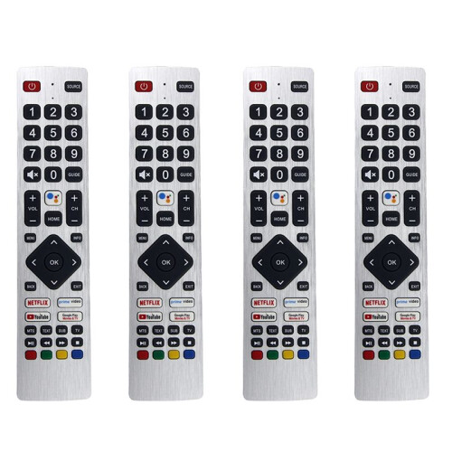 4X RMC0133 Remote Control Replace for  TV Remote Control Free Setup