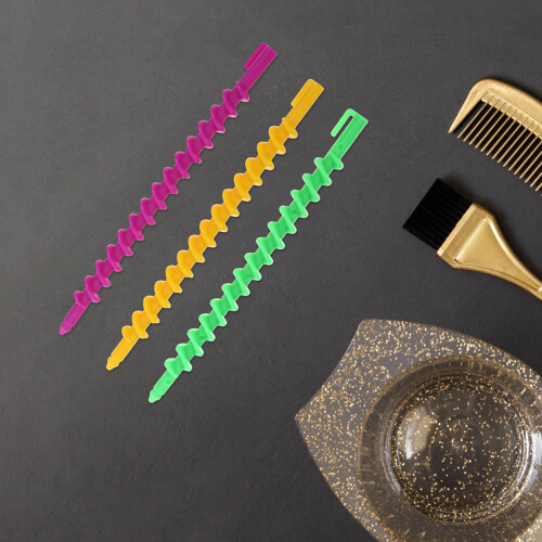 KONTONTY Plastic Spiral Curlers Set 40 Pieces 1