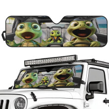 Foldable Windshield Sun Shade Cover for Jeep Wrangler JK TJ
