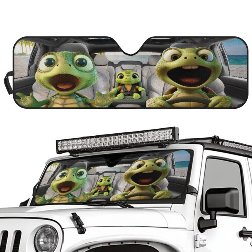 Foldable Windshield Sun Shade Cover for Jeep Wrangler JK TJ