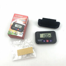 LCD Digital Alarm Clock with Flexible Stand 12H Date
