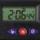 LCD Digital Alarm Clock with Flexible Stand 12H Date 2