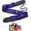 Blue Lightning Guitar Strap 5cm Wide for Electric Acoustic 1