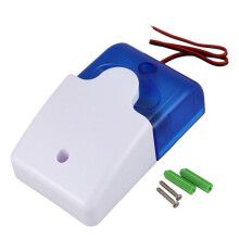 10X Filaire Strobe Avertissement Sirène Durable 12 V Son Alarme Clignotante Son Son Siren Corne Système D'Alarme de Sécurité à Domicile 115Db