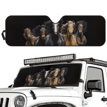 Foldable Windshield Sun Shade for Jeep Wrangler JL/4XE &