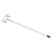 Motorcycle Flag Pole Stainless Steel Handlebar Mount