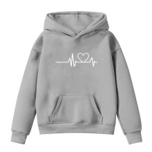 Girls Pullover Hoodie Sweatshirt with Pocket, Long Sleeve