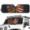 Foldable Windshield Sun Shade Aluminum Foil 1 Pack 2