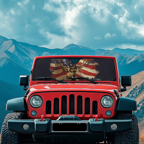 Foldable Windshield Sun Shade Aluminum Foil 1 Pack 2