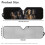 Foldable Windshield Sun Shade for Jeep Wrangler JL/4XE & 6
