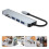 6-Port USB Hub with Video Adapter for Laptop 7
