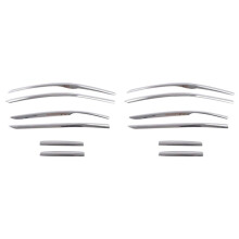 12x Car Bumper Front and Rear Corner Protection Trim Strip Front and Rear Corner Trim Cover for CX-30 2020 2021
