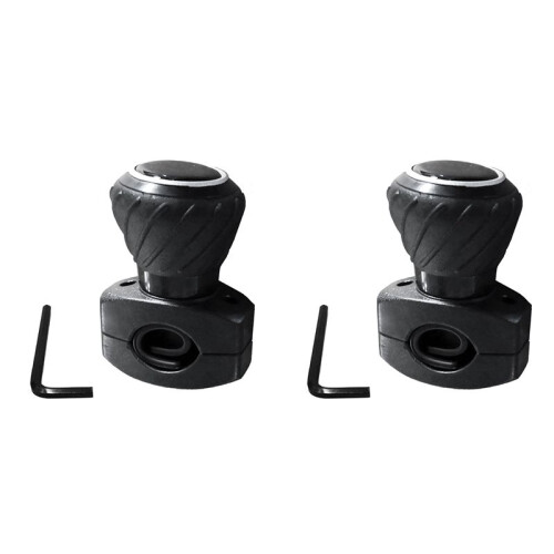 2X Tractor Steering Wheel Spinner Knob for Steering Wheels  to 31.7mm Thick