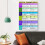 Critical Thinking Skill Poster Canvas Blue Geometric Glossy 3