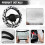Leopard Print Car Steering Wheel Cover 15 inch 4