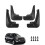 Chevrolet Equinox Mud Guards 2017–2023 Front Rear 4-Piece 1
