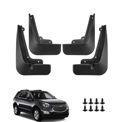 Chevrolet Equinox Mud Guards 2017–2023 Front Rear 4-Piece