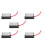 5X 110V Trasformatore Elettronico Per Lampada Alogena 12V 60W Trasformatore Elettronico Nero 1