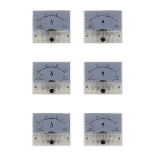 6X 85C1 Analogico Pannello Corrente Meter  30A AMP Amperometro