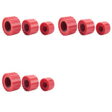 Set di 9 Scovolini per Tubi In Rame da 1/2 Pollice, 3/4 Pollici e 1 Pollice Spazzola per Pulizia Tubi In Rame
