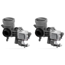 2X W10425238, W10605427 Pompa di Scarico Della Lavatrice, Sostituzione del Motore Della Pompa 'Acqua Della Lavatrice per W10799064, W10799065,