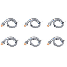 6X Dc6-36V 300Ma Npn No Interruttore Sensore di Prossimità Induttivo Tubolare A 3 Fili 4mm Lj12A3-4-Z-Bx