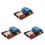 3X Lan Interruttore di Ritardo Scheda Relè Ethernet 2 Vie Modulo Server Modulo Controller Tcp / Udp 1